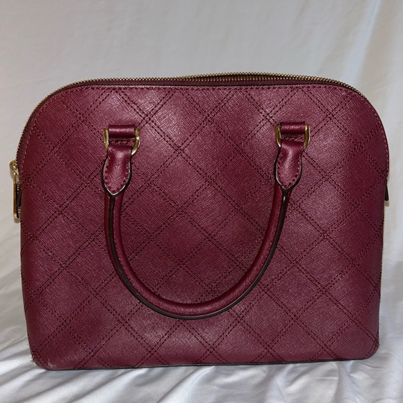 MICHAEL KORS BURGUNDY PURSE - Picture 4 of 5